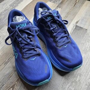 Hoka One One Bondi 8 Men's 9D Bellweather Blue Running Athletic Sneaker shoe